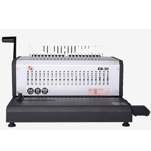 Electric stapler and comb binder are important equipment in office