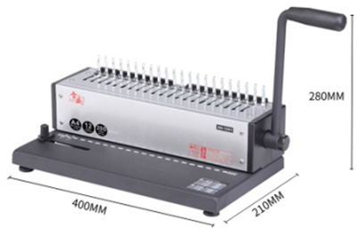 How Does RAYSON SD-1201 Comb Binding Machine Work With Press Strip Binding