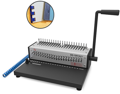 How to choose a comb binding machine for organized documents and easy page editing