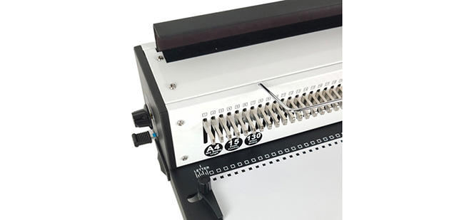 How to Coil Bind with RAYSON Wire Binding Machine