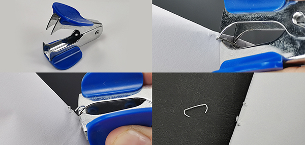 How to Remove The Heavy Duty Stapler Staple by a Staple Remover