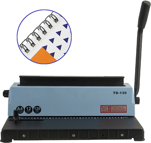 How to use a double wire binding machine for professional books and smooth page turning
