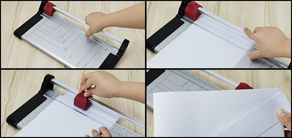 How to use paper cutter 