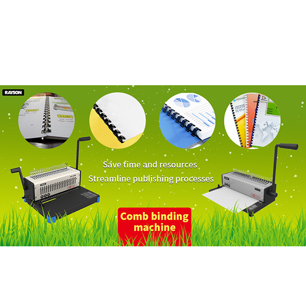 Stapler and comb binding machine are the reliable machine