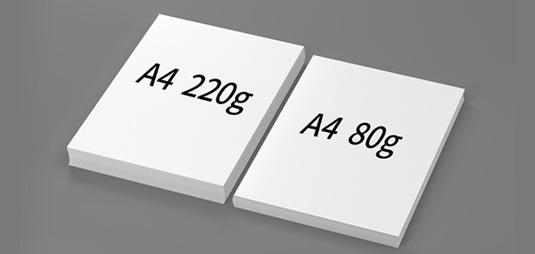 What is the Difference Between 80g and 220g Binding Paper