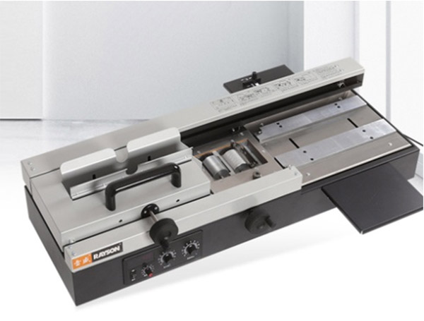 What is the difference between the heavy-duty stapler and thermal binding machine