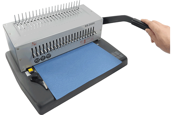 Comb Binder SD-2000 Easy and effort-saving